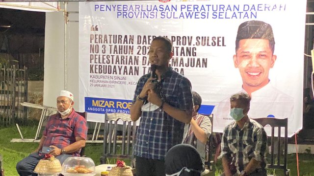 Anggota DPRD Sulsel dari Fraksi NasDem, Mizar Roem