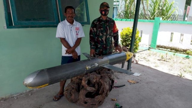 Benda Mirip Rudal Ditemukan Nelayan di Laut Selayar Adalah Drone Mata-mata China