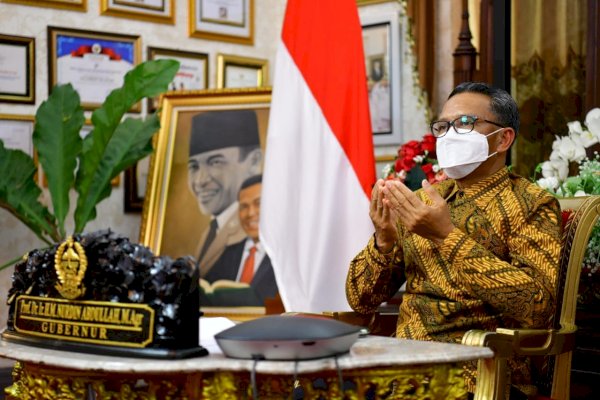 Jusuf Kalla &#8211; Gubernur Nurdin Hadiri Tudang Sipulung Virtual Dies Natalis ke-60 Fisip Unhas