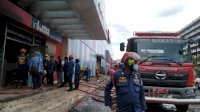 Kebakaran di Kawasan Mal Panakkukang Makassar Masih dalam Tahap Pendinginan