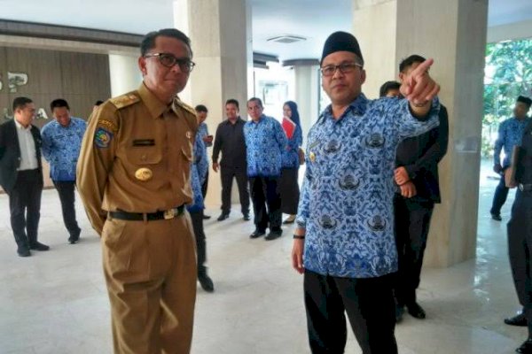 Gubernur Nurdin ke Pj Walikota Makassar Rudy: Komunikasi dengan Danny