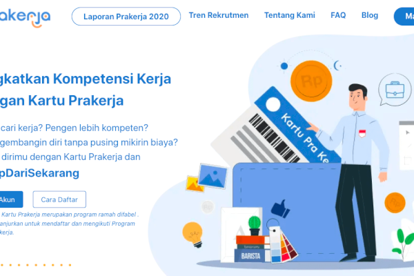 Buruan Daftar, Pemerintah Mulai Buka Pendaftaran Kartu Prakerja Gelombang 12