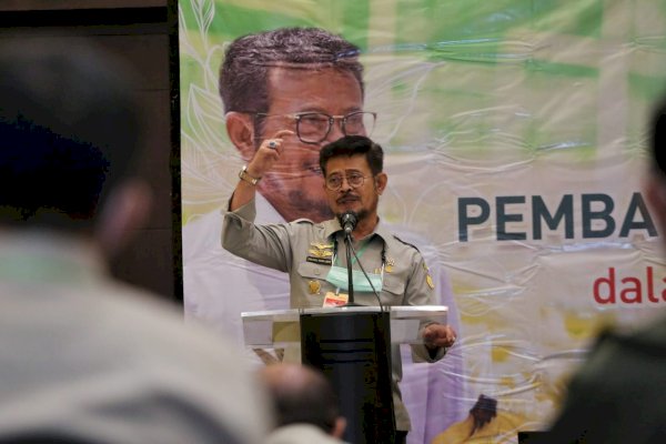 Mentan Syahrul YL ke Panen Food Estate di Pulpis: Rezeki Bagi Masyarakat