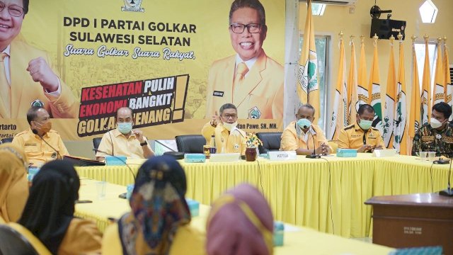 Jangan Asal Maju! Taufan Pawe Ingatkan Tugas Berat Ketua Golkar Makassar
