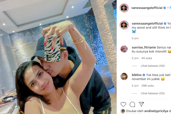 Netizen Komentar “Itunya” Melorot, Vanessa Angel Balas Ngga Pake BH Bun…