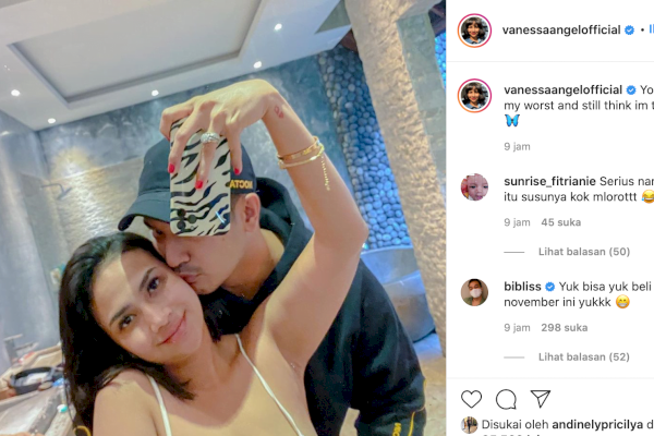 Netizen Komentar &#8220;Itunya&#8221; Melorot, Vanessa Angel Balas Ngga Pake BH Bun&#8230;