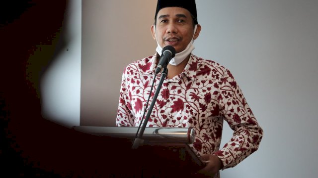 Ketua DPRD Kota Makassar, Rudianto Lallo menggelar Sosialisasi Peraturan Daerah (Perda) tentang Kepemudaan, di Hotel D'Maleo, Jalan Pelita Raya, Sabtu (13/2/2021).