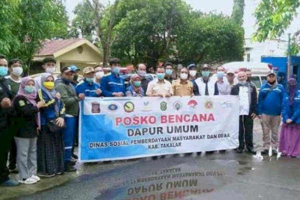 Jalankan Amanah Bupati Syamsari Kitta, Relawan Pemkab Takalar Gerak Cepat Bantu Korban Gempa Sulbar