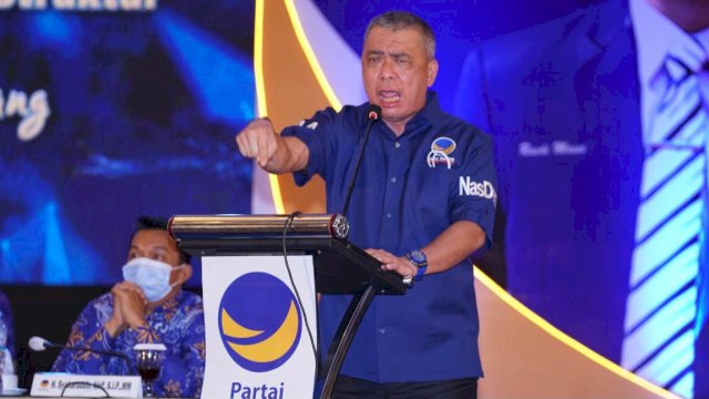 Wakil Ketua Umum DPP NasDem Sulsel, Ahmad Ali.