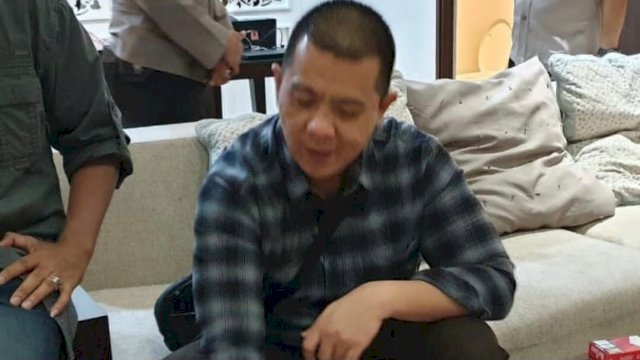 Ong Onggianto Andreas (37) diamankan oleh Tim Kejagung di Kota Makassar