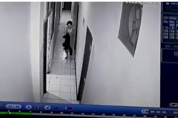 Terekam CCTV Wisma Topaz, Detik-detik Selebgram Makassar Dihabisi Nyawanya, Sempat Teriak Minta Tolong