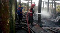 VIDEO Rumah Adat Kerajaan Bone Sulsel Terbakar