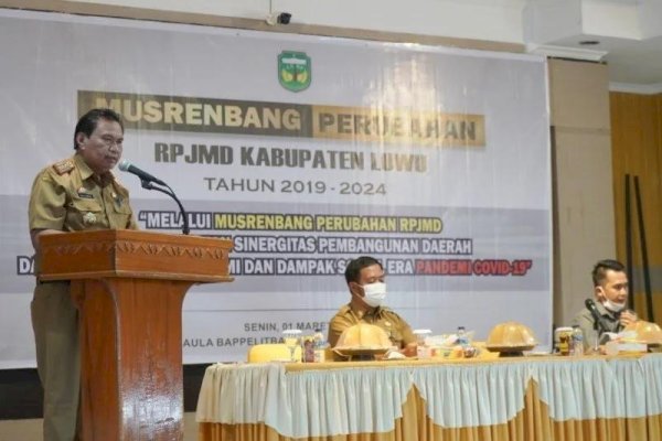 Pemulihan Ekonomi Akibat Pandemi Jadi Tema Musrenbang RPJMD Luwu