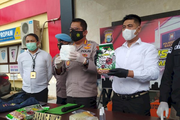 Bisnis Narkoba Marak di Tengah Pandemi, Kapolrestabes Makassar Janji Tindak Tegas