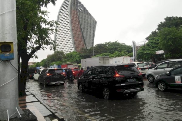 Ini Titik Banjir dan Macet di Makassar dan Gowa