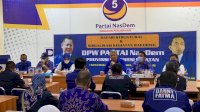 Syaharuddin Alrif Pimpin Safari Struktural dan Sosialisasi Kegiatan Rakorwil NasDem Sulsel