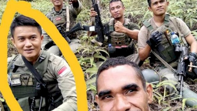 Briptu Herlis jadi korban meninggal usai kontak tembak di Poso. (Facebook)