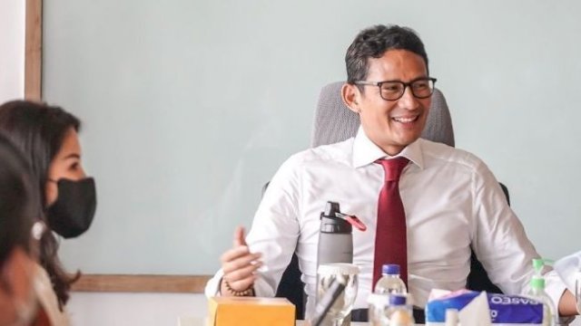 Menteri Pariwisata dan Ekonomi Kreatif Sandiaga Uno
