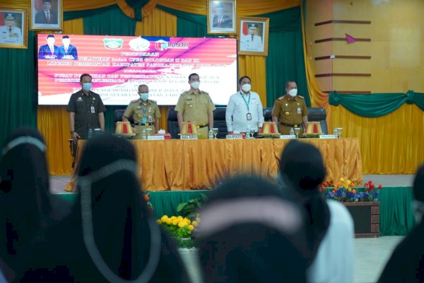 Bupati Pangkep Yusran Lalogau Buka Latsar 183 CASN