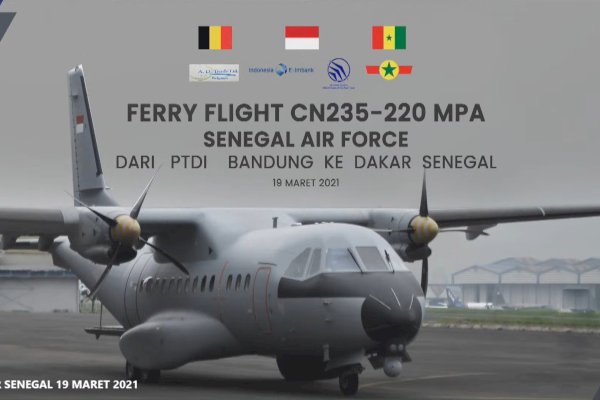 PT Dirgantara Indonesia Ekspor CN235-220 ke Senegal