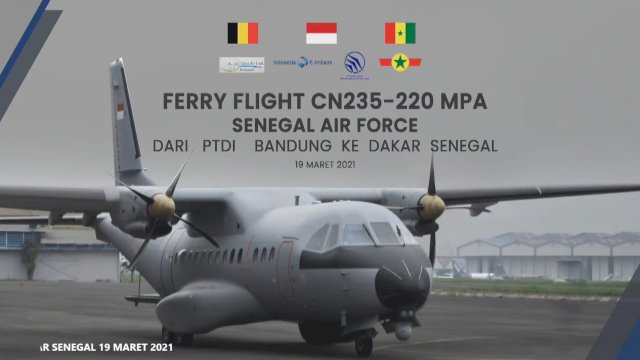 PT Dirgantara Indonesia Ekspor CN235-220 ke Senegal