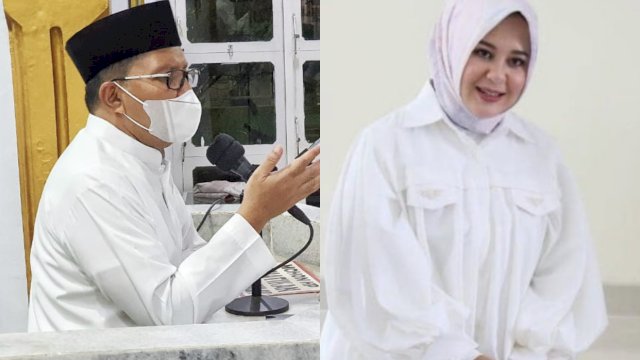 Begini Penampilan Walikota Danny dan Wawali Fatma saat Tarawih Malam Pertama Ramadhan 1442 H