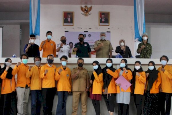 Wabup Takalar Terima Mahasiswa KKN UNM Makassar