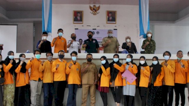 Wabup Takalar Terima Mahasiswa KKN UNM Makassar