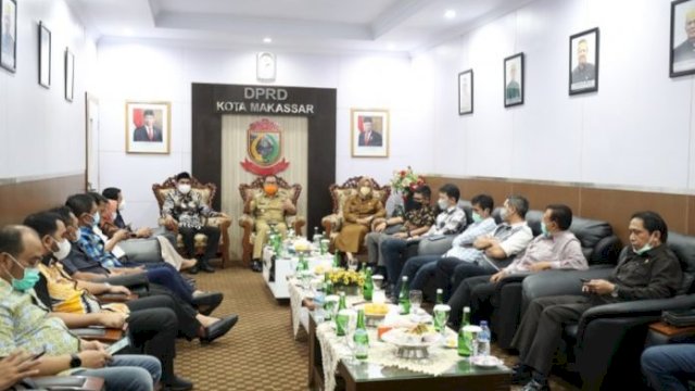 Silaturahmi ke DPRD Makassar, Danny : Saya Berharap Hal Kritis untuk Membangun Sinergitas