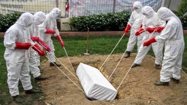 Peringatan, Kematian Corona Mingguan Indonesia Naik 29,2%