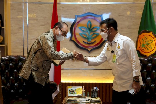 Temui Mentan SYL, Pengusaha Sarang Burung Walet Siap Dukung Gerakan Tiga Kali Ekspor Pertanian