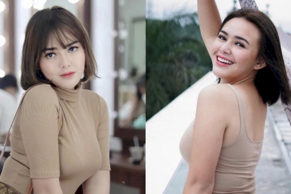 Bak Barbie Korea, Lihat Pesona Amanda Manopo Kenakan Gaun Merekah