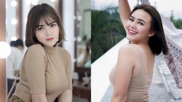 Bak Barbie Korea, Lihat Pesona Amanda Manopo Kenakan Gaun Merekah