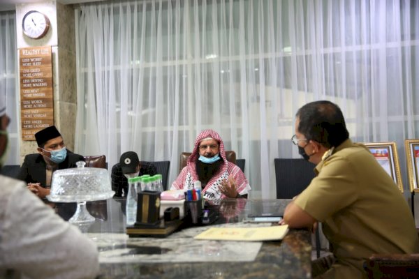 Ramadan, Danny Pomanto dan Syaikh Muraweh Mousa Bahas dan Dukung Perjuangan Palestina