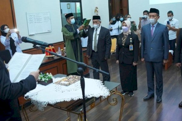 Direktur-Dewas PDAM Pangkep Dilantik, Bupati Yusran: Optimalkan Sumber Daya dan Potensi