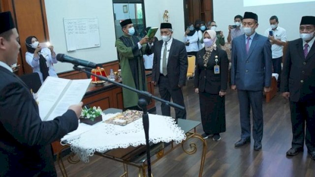 Direktur-Dewas PDAM Pangkep Dilantik, Bupati Yusran: Optimalkan Sumber Daya dan Potensi