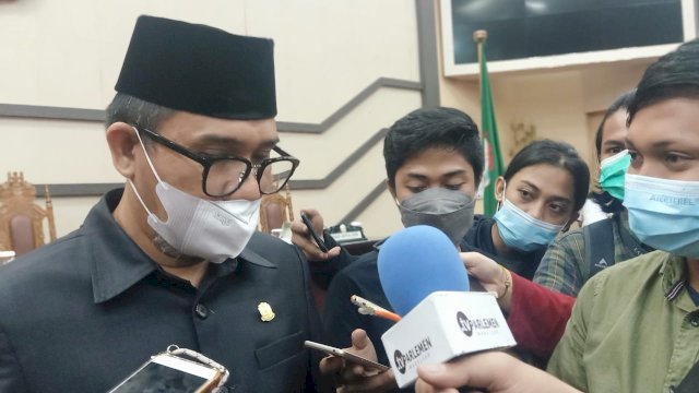 Ketua DPC Demokrat Makassar, Adi Rasyid Ali.