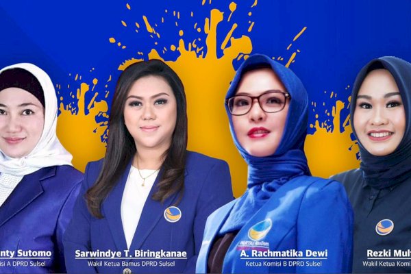 Hari Kartini, Srikandi NasDem di DPRD Sulsel Ingatkan Kaum Wanita Harus Berperan dalam Pembangunan