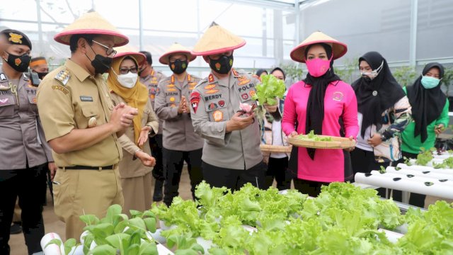 Walikota Danny dan Kapolda Sulsel Saling Puji di Peresmian Rumah Bibit Bhayangkari