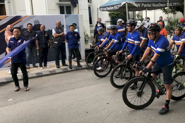Rusdi Masse Lepas Gowes Nusantara NasDem Rute Palu-Donggala