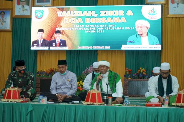 Zikir dan Doa Isi Peringatan HUT ke 61 Kabupaten Pangkep 