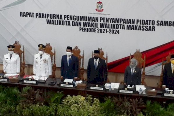 Paripurna Perdana di DPRD Makassar, Danny-Fatma Sampaikan Program Makassar Recover Jadi Prioritas