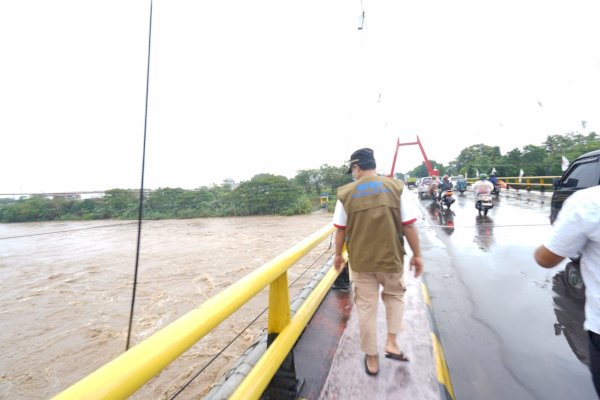 Curah Hujan Tinggi, Begini Kondisi Terkini Ketinggian Air Sungai Jeneberang Gowa