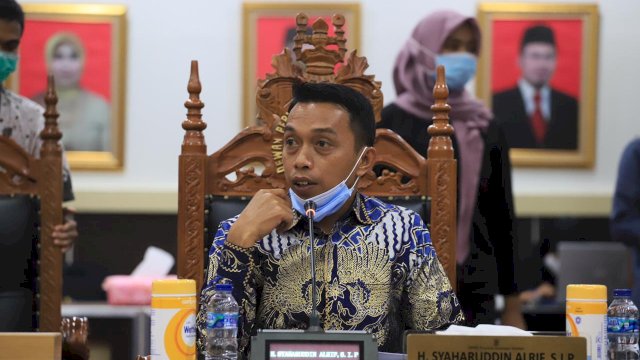 Wakil Ketua DPRD Sulsel, Syaharuddin Alrif.