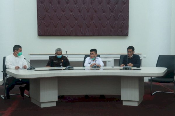 Walikota Judas Duduk Semeja BPN Bahas Sertifikasi Tanah Masjid Agung Palopo