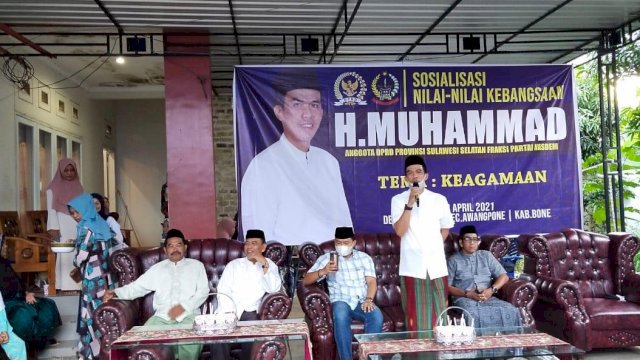 Anggota DPRD Sulsel dari Fraksi NasDem, H Muhammad