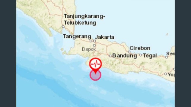 Gempa M 5,6 Guncang Sukabumi, Getaran Terasa di Jakarta