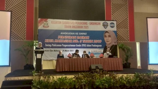 Legislator Demokrat Makassar Rezki Bicara Kesetaraan Gender