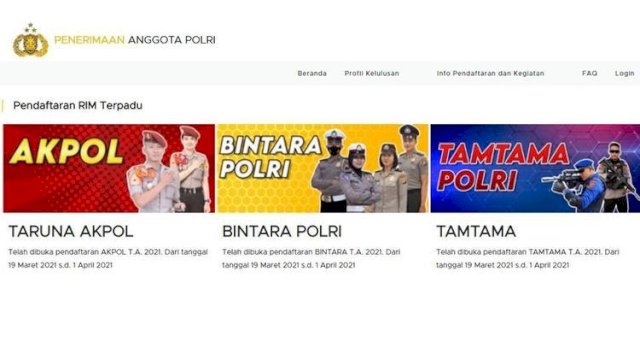 Penerimaan Anggota Polri Bagi Lulusan SMU Diperpanjang, Begini Cara Daftarnya