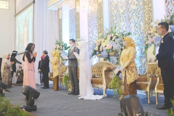 Tren Positif Covid-19 Meningkat, Pemkab Tiadakan Resepsi Pernikahan